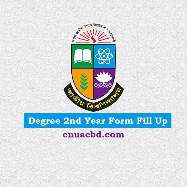 Degree 2nd Year Form Fill-Up Notice 2026