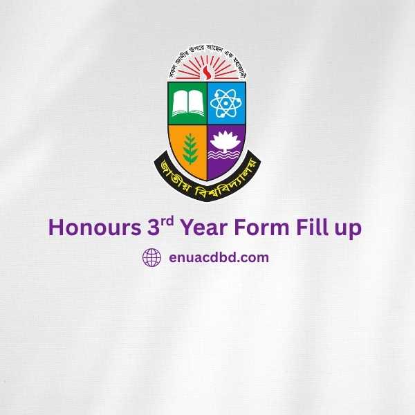 Honours 3rd Year Form Fill-Up Notice 2026