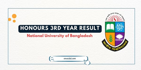 NU Honours 3rd Year Exam Result 2025