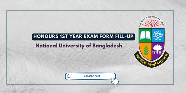 Honours First year Form Fill up Notice