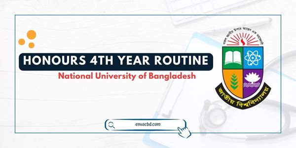Honours 4th year Routine 2025