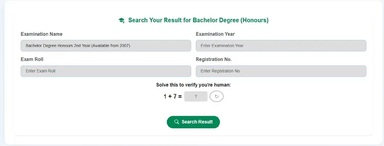 How to Check Honours 2nd Year Exam Result 2026 Online