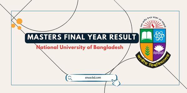 Masters Final Year Result 2026