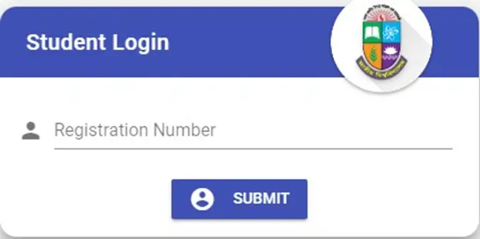 Student login area for preli to masters